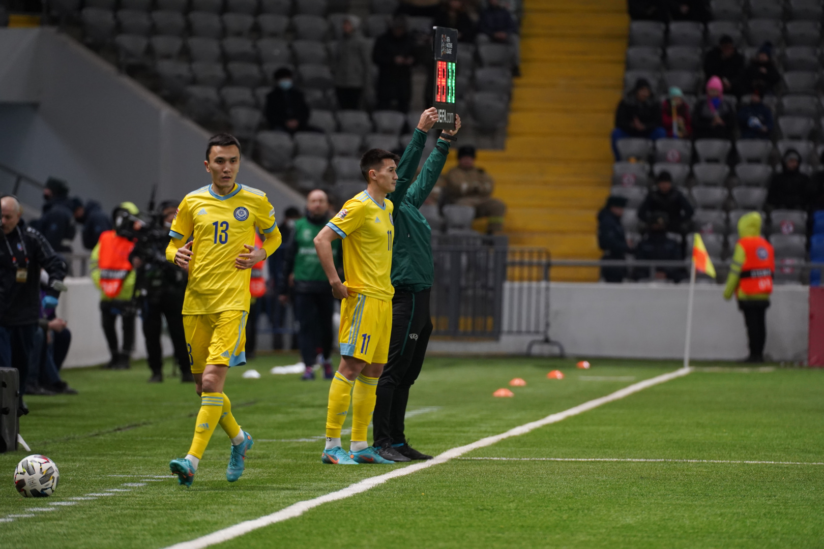 Қазақстан құрамасының қатарында өзгеріс