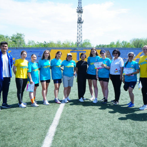 В Казахстане продолжается фестиваль футбола для девочек «Менің ойыным»
