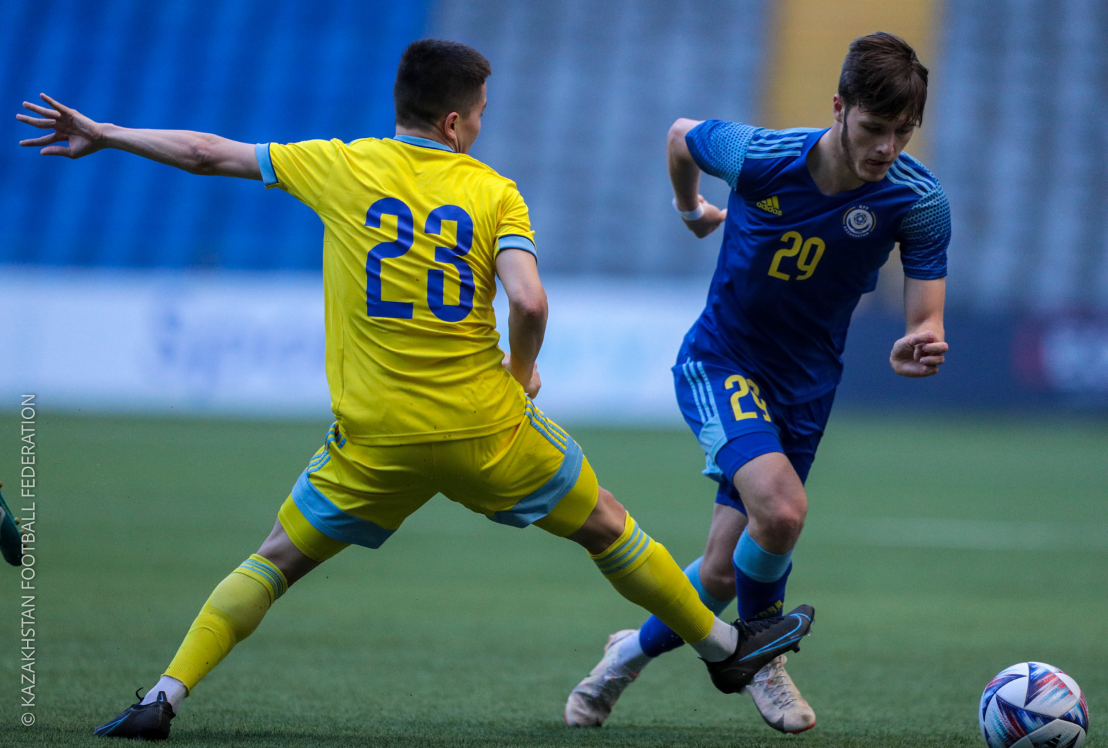National and youth teams of Kazakhstan played in a friendly game