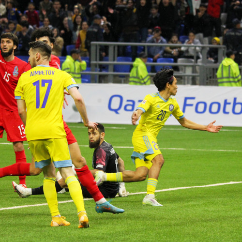 Қазақстан – Әзербайжан матчынан фоторепортаж – 2:0