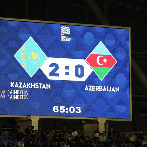 Қазақстан – Әзербайжан матчынан фоторепортаж – 2:0