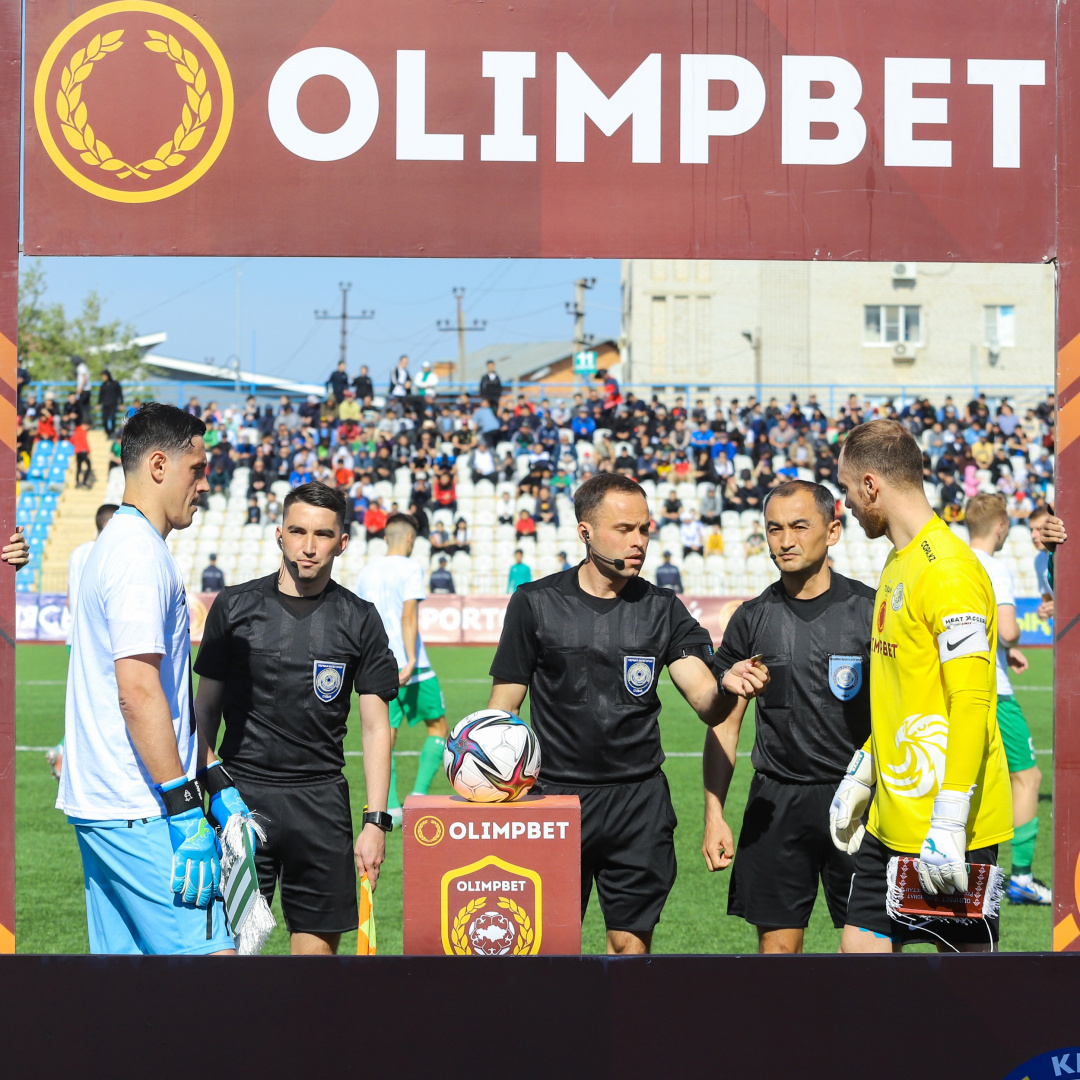 Футболдан Olimpbet-Қазақстан чемпионатының XV турына тағайындалған төрешілер