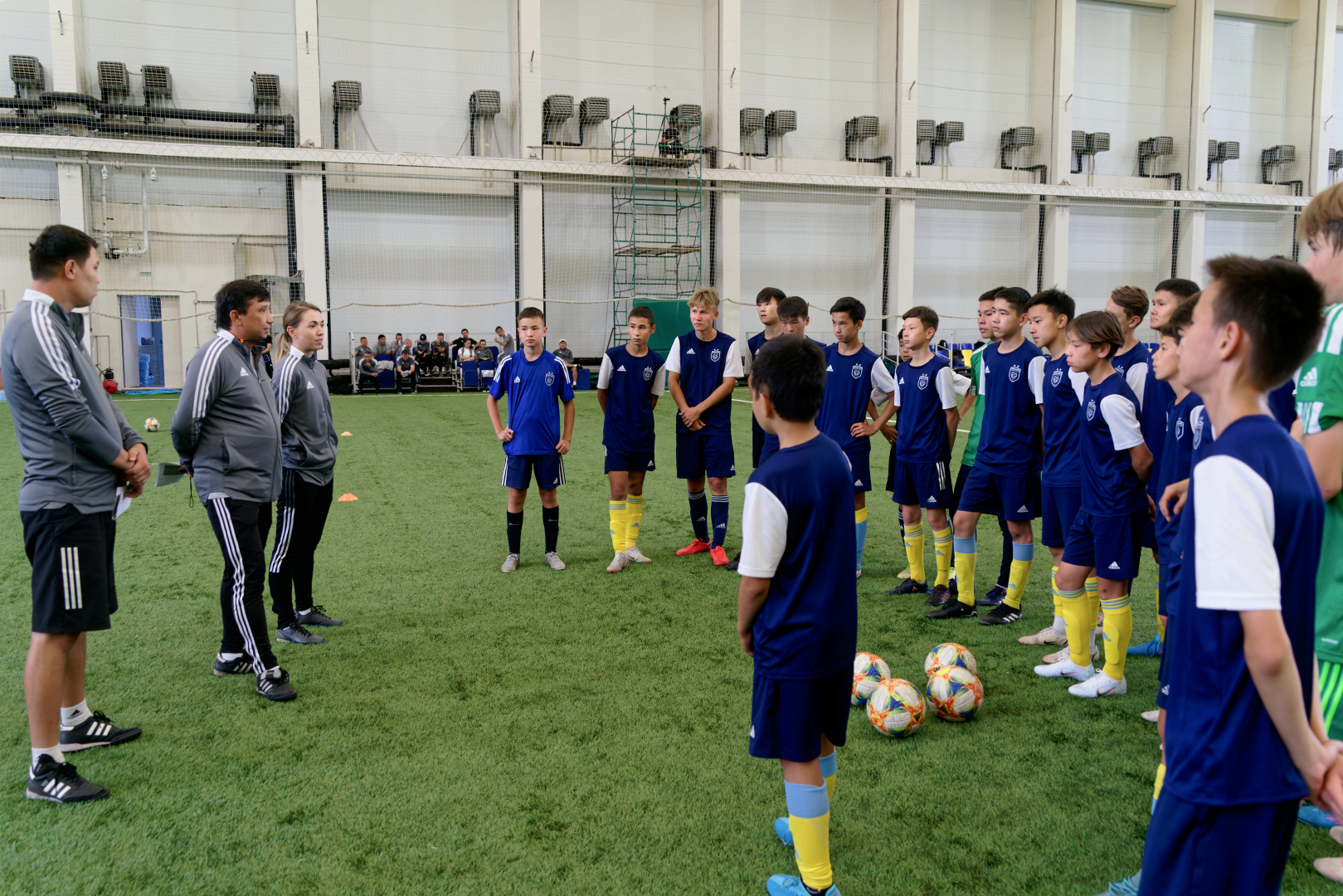Техцентр КФФ провел очередной модуль тренерского курса «В» УЕФА