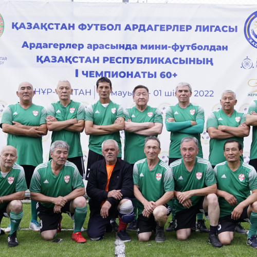 В столице состоялся чемпионат РК по мини-футболу среди ветеранов 60+