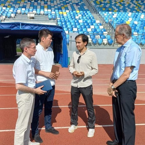 «Туркестан Арена» прошла инспекцию УЕФА