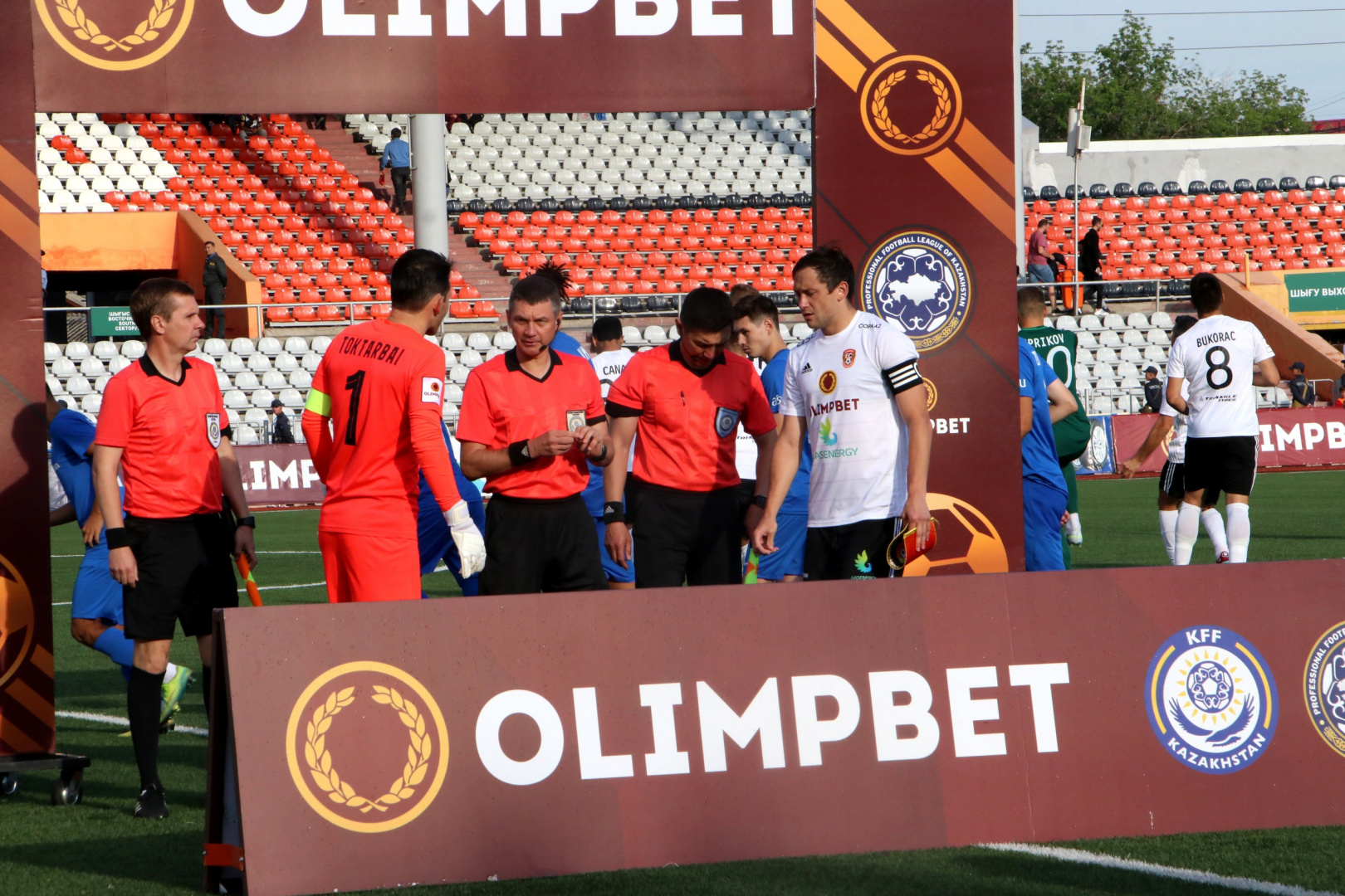 Футболдан Olimpbet-Қазақстан чемпионаты III және XII турдағы кейінге шегерілген матчтарына тағайындалған төрешілер