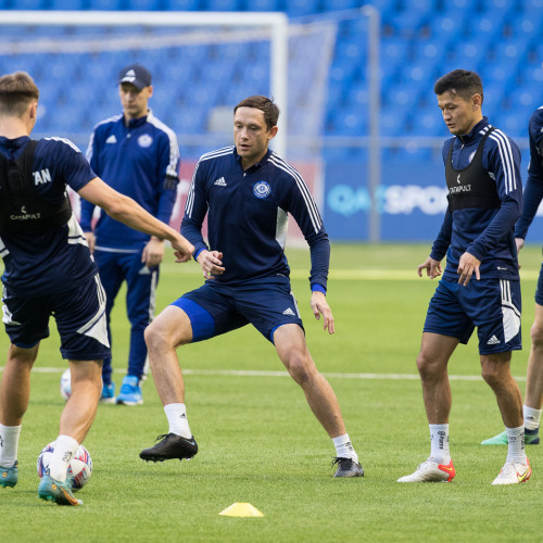Pre-match Training Session - Photos