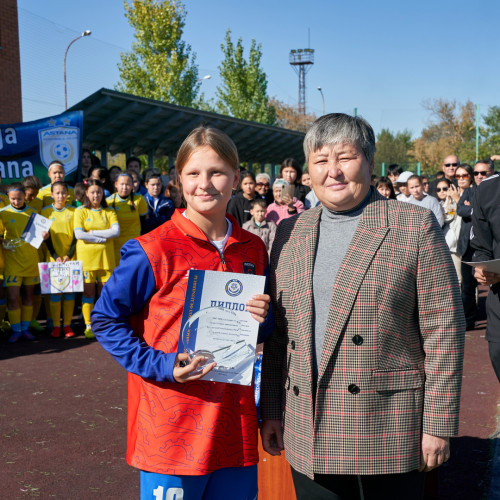«Астана» – чемпион РК по футболу среди девичьих команд (2007-2008)