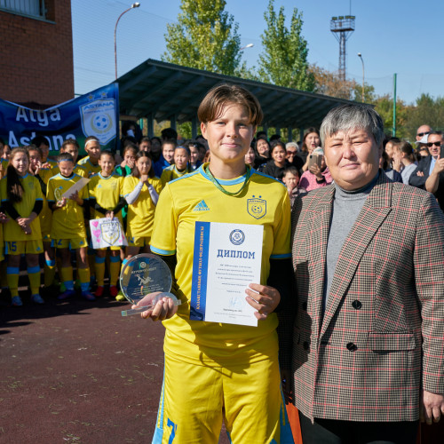«Астана» – чемпион РК по футболу среди девичьих команд (2007-2008)