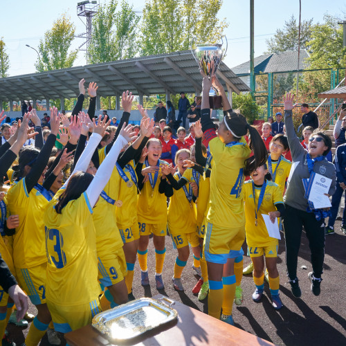 «Астана» – чемпион РК по футболу среди девичьих команд (2007-2008)