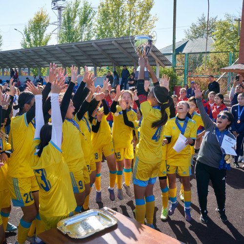 «Астана» – чемпион РК по футболу среди девичьих команд (2007-2008)