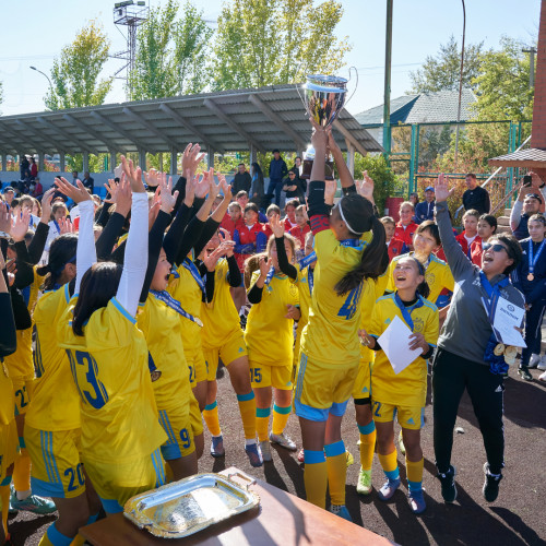«Астана» – чемпион РК по футболу среди девичьих команд (2007-2008)