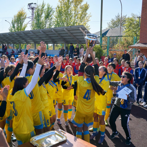 «Астана» – чемпион РК по футболу среди девичьих команд (2007-2008)