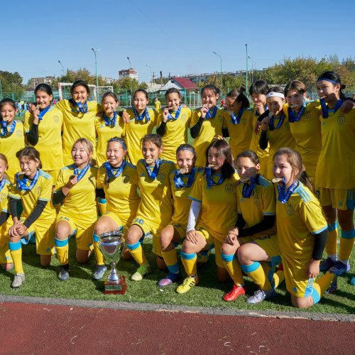 «Астана» – чемпион РК по футболу среди девичьих команд (2007-2008)