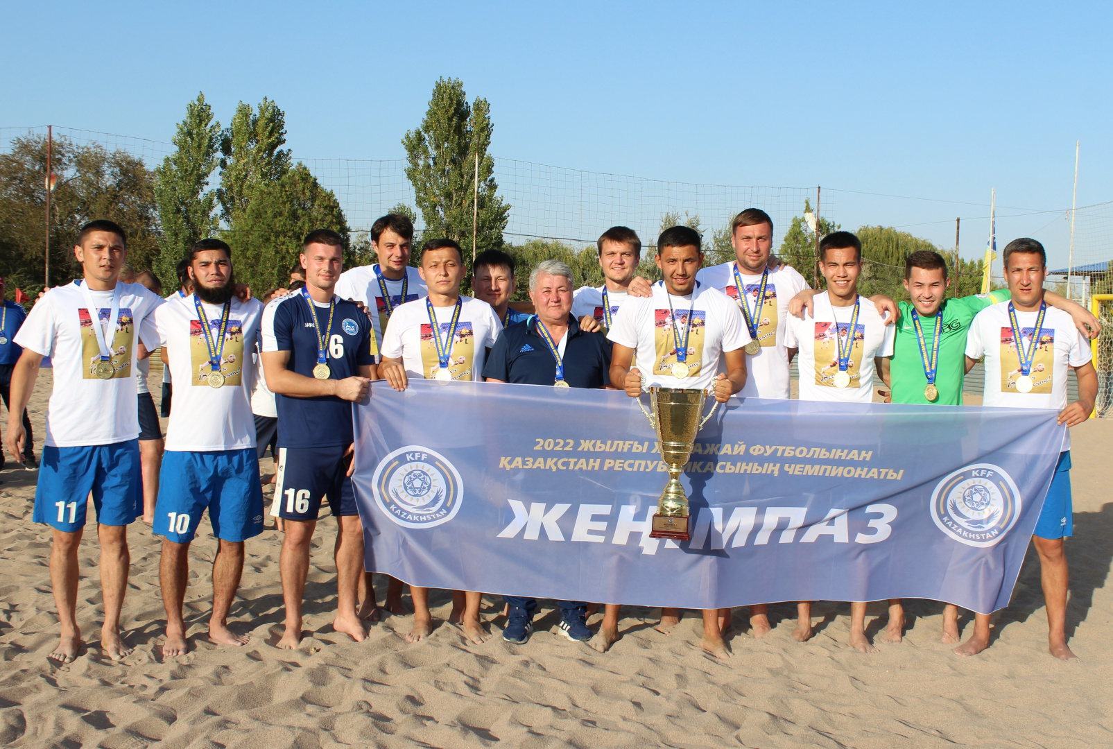 «Арман» - победитель чемпионата Казахстана по пляжному футболу