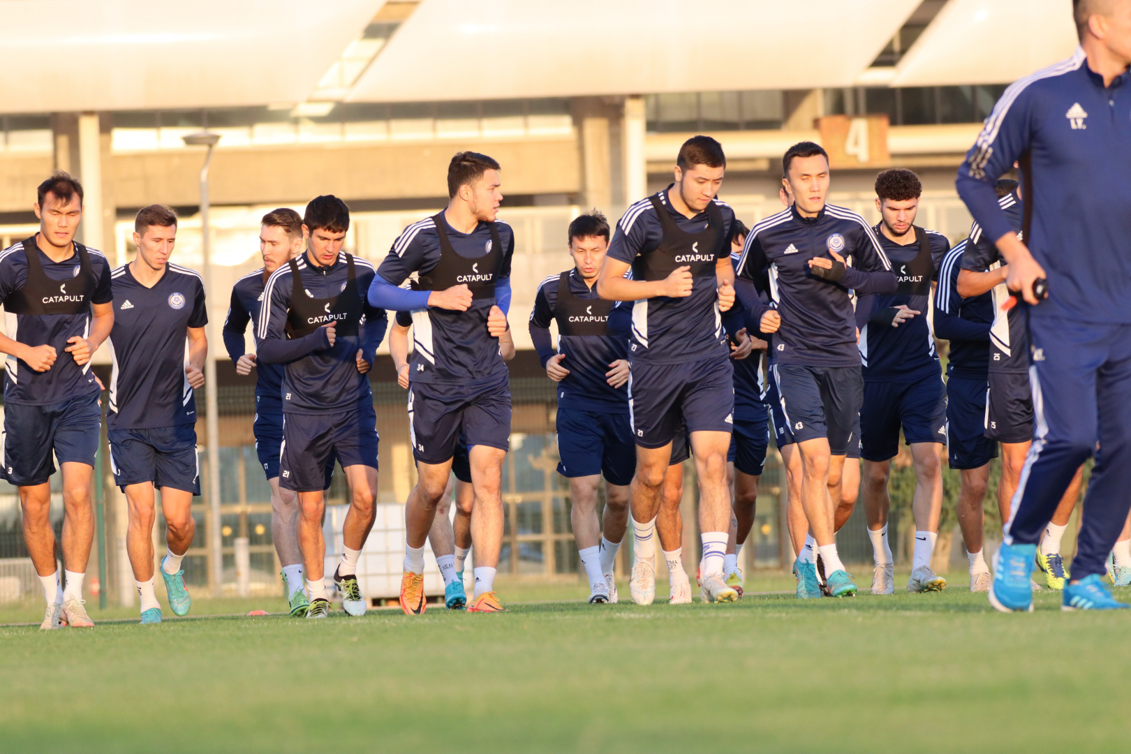 Kazakhstan Pre-Match Training Session in Baku - Photos