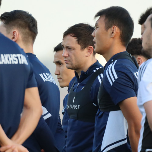 Kazakhstan Pre-Match Training Session in Baku - Photos