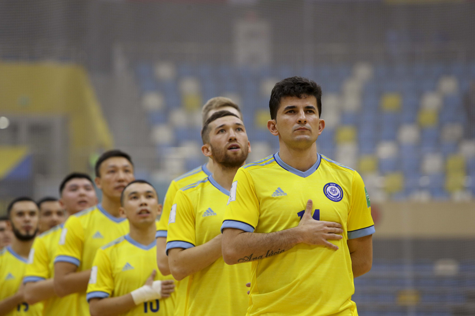 Kazakhstan Futsal Squad for match against Slovenia