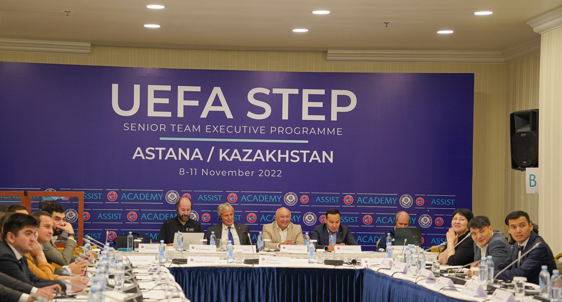 UEFA STEP Educational workshop has started in Astana