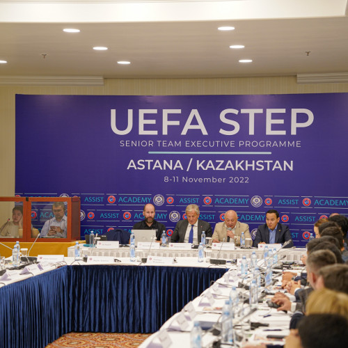 UEFA STEP Educational workshop has started in Astana