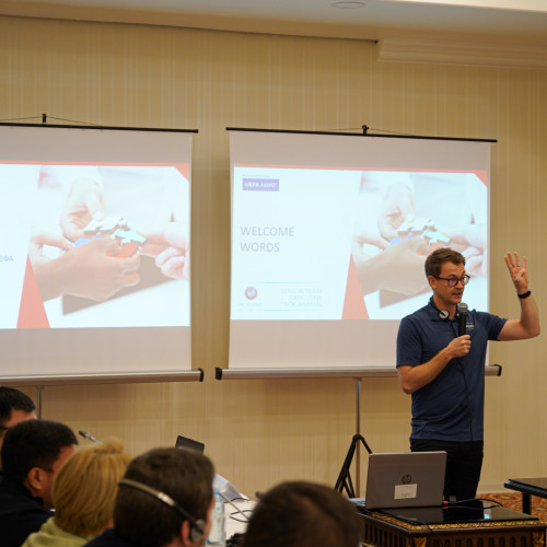 UEFA STEP Educational workshop has started in Astana