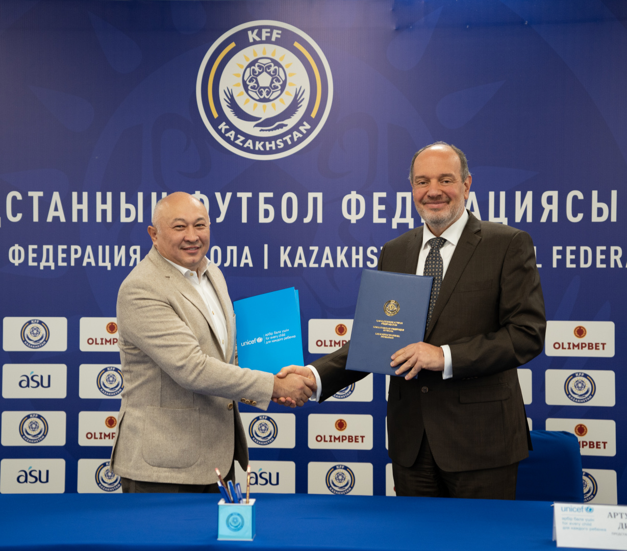 KFF signs memorandum of cooperation with UNICEF