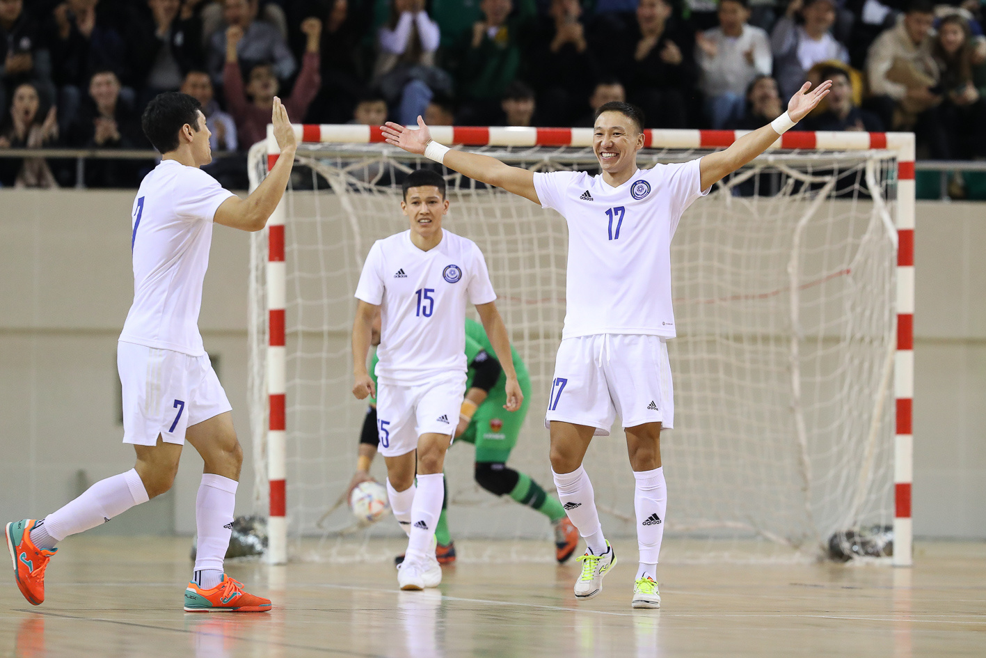Kazakhstan Futsal team wins over Montenegro