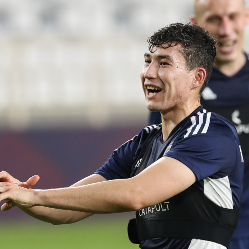 Pre-match photos of the Kazakhstan national team in Abu Dhabi