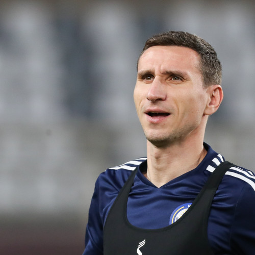 Pre-match photos of the Kazakhstan national team in Abu Dhabi