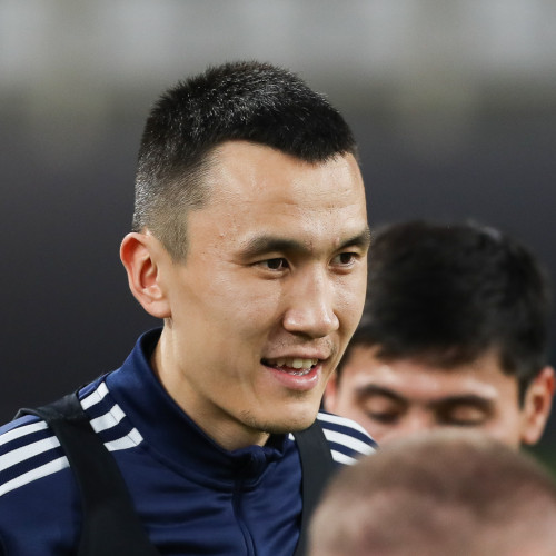 Pre-match photos of the Kazakhstan national team in Abu Dhabi