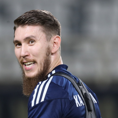 Pre-match photos of the Kazakhstan national team in Abu Dhabi