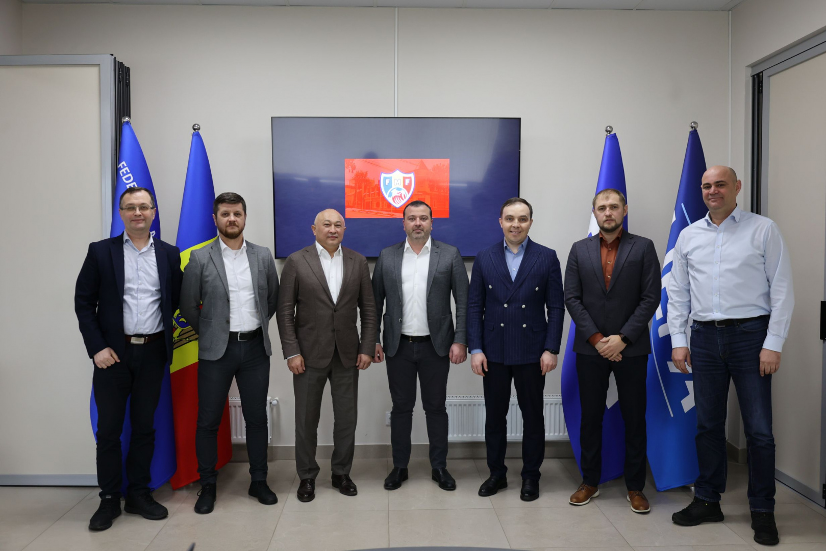 Football Federations of Kazakhstan, Moldova and Romania discuss joint projects