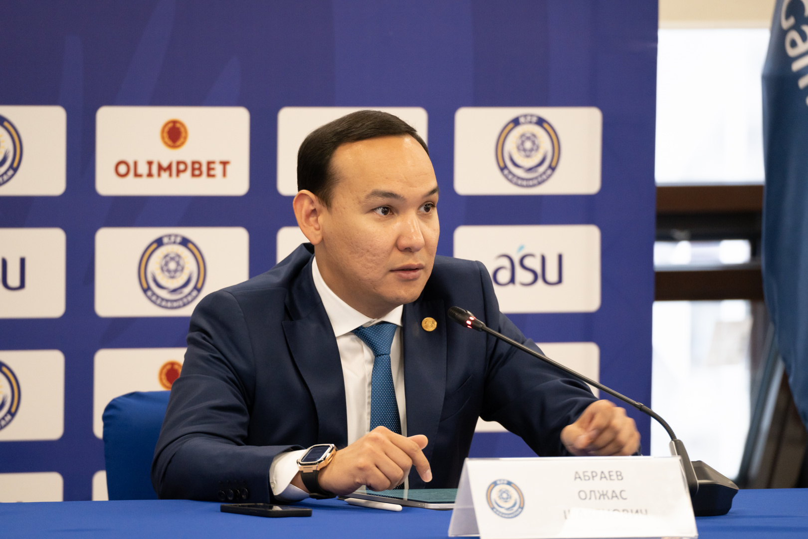 Olzhas Abraev appointed as delegate at Monaco Vs Bayer