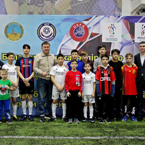 Football festival takes place in Pavlodar
