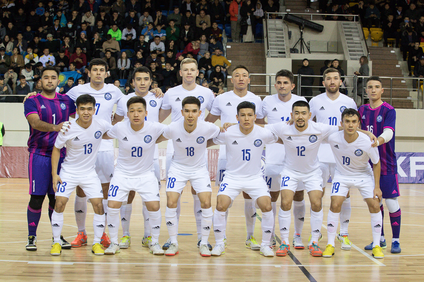 Kazakhstan Futsal Squad for Away Match against Slovenia