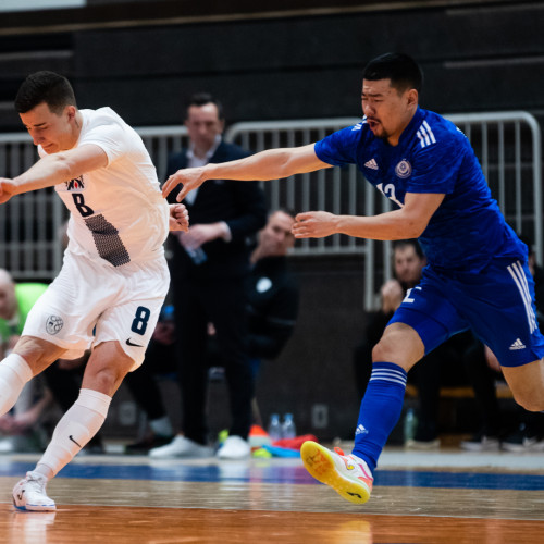 Kazakhstan futsal team promotes 2024 FIFA World Cup elite round