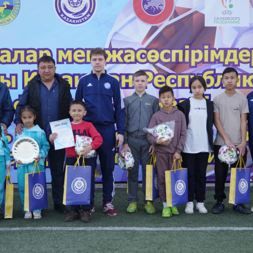 Republican football festival held in Taraz