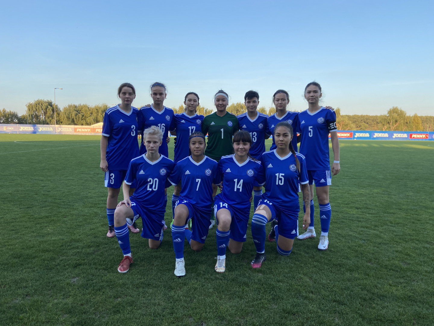Состав женской сборной Казахстана U-17 на отборочные матчи Евро-2023