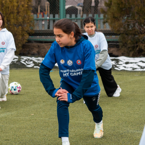 Football Festival for girls starts in Kazakhstan