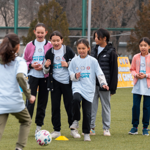Football Festival for girls starts in Kazakhstan