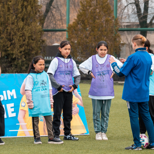 Football Festival for girls starts in Kazakhstan