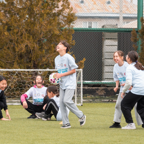 Football Festival for girls starts in Kazakhstan