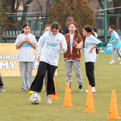 Football Festival for girls starts in Kazakhstan