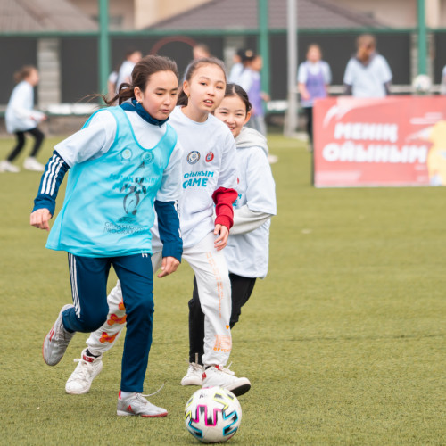 Football Festival for girls starts in Kazakhstan