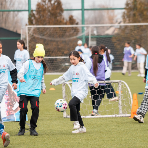 Football Festival for girls starts in Kazakhstan