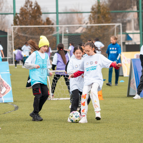 Football Festival for girls starts in Kazakhstan