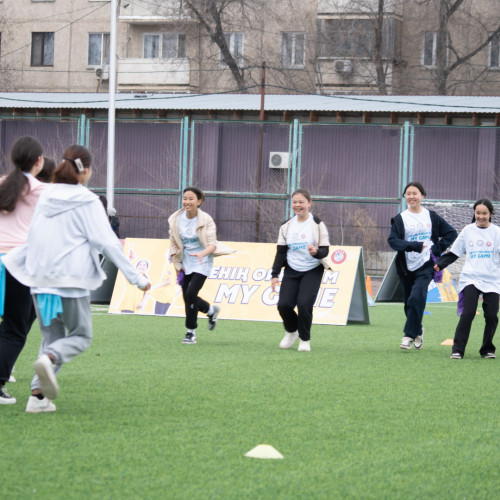 Football Festival for girls starts in Kazakhstan