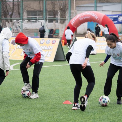Football Festival for girls starts in Kazakhstan