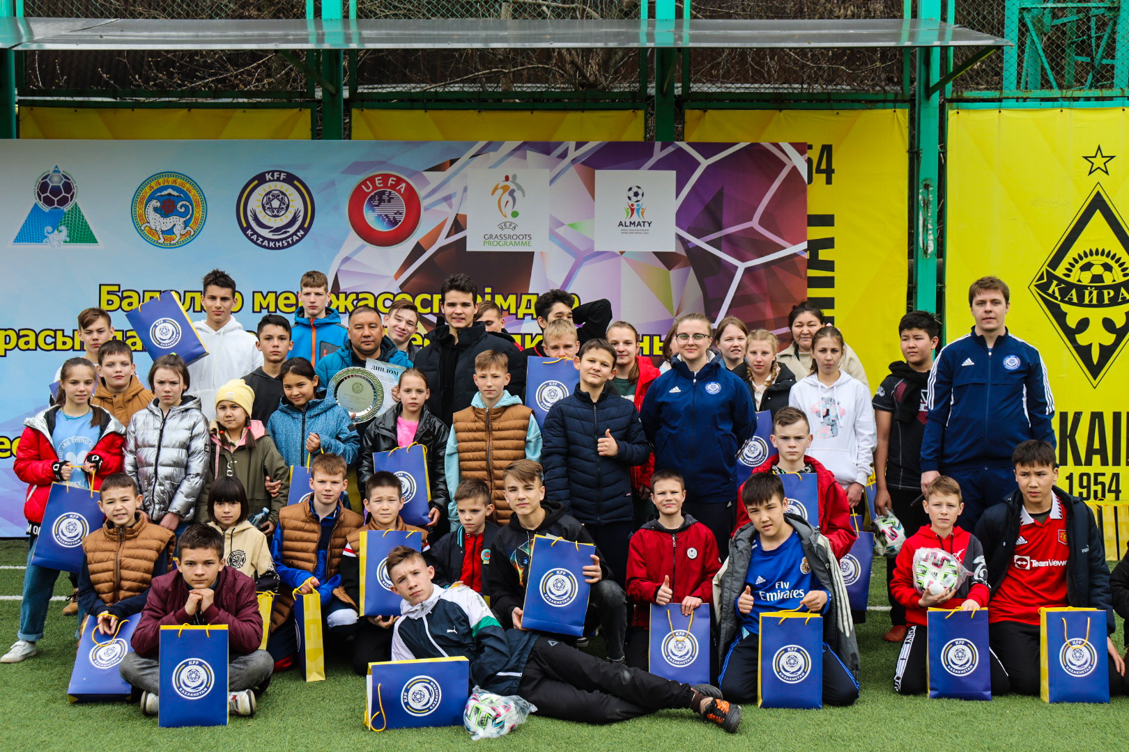 Football festival for orphans took place in Almaty