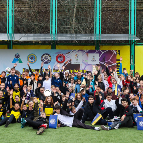 Football festival for orphans took place in Almaty
